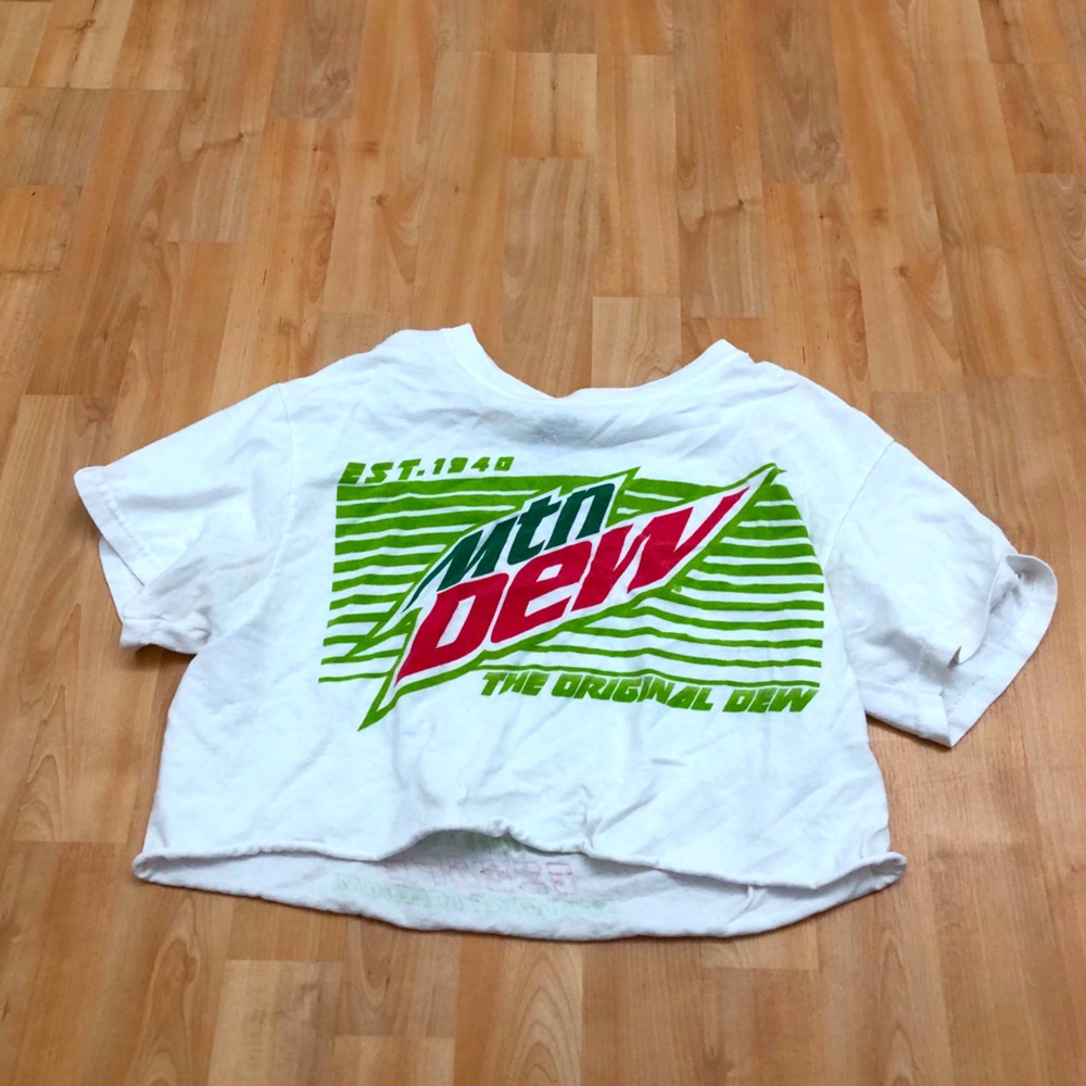 Mountain Dew crop top